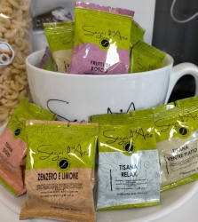 Tisane: F. Bosco,Digest,Relax,V. Piatto, Zenzero&L