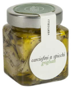 Carciofi a spicchi grigliati